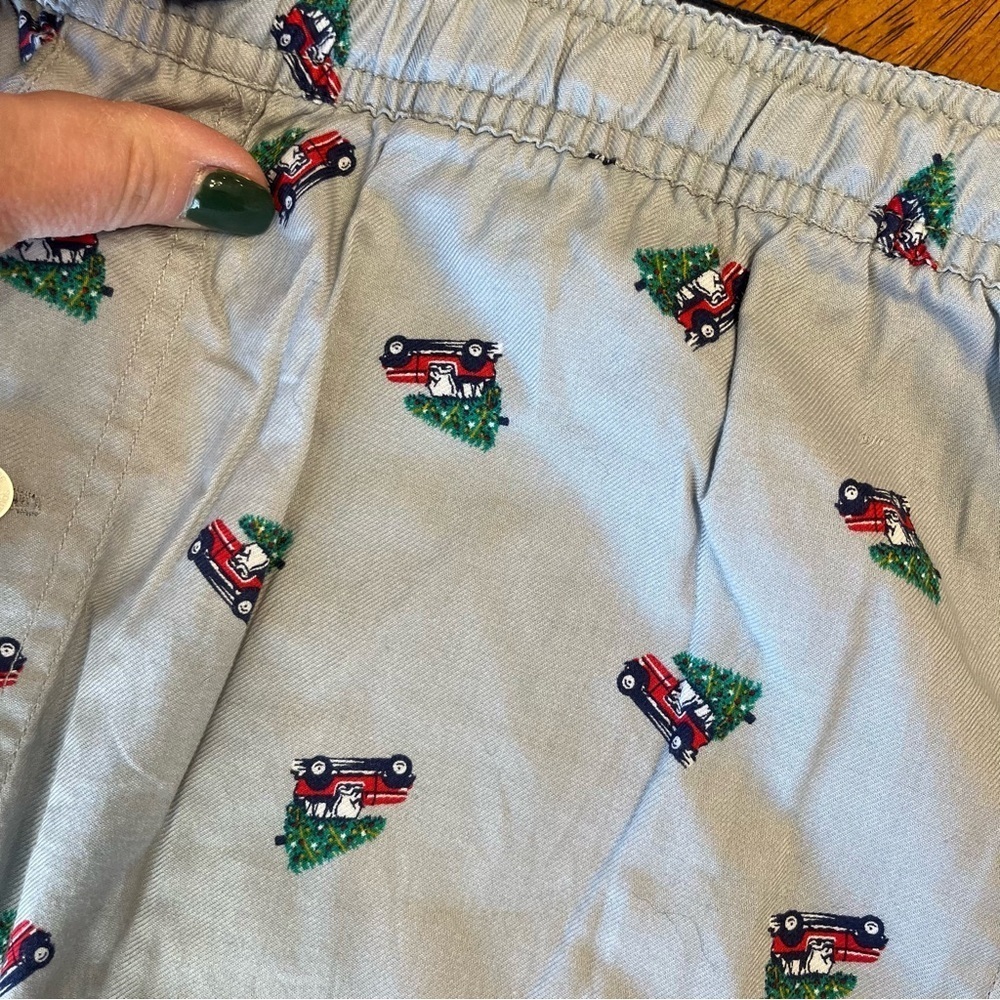 NWT Southern Tide men’s pajama pants Christmas tree truck size small - Picture 3 of 8